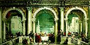 Paolo  Veronese feast in the house of levi Germany oil painting artist